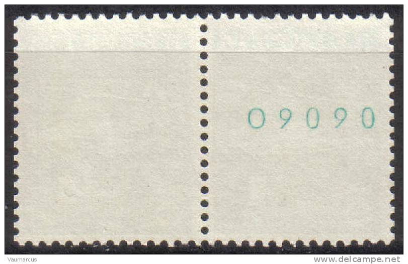 Zu 356R.01 ** / MNH O9090 Paire Gomme Blanche Zu Spécial 7,- à 20 % Voir Scans Recto/verso - Coil Stamps