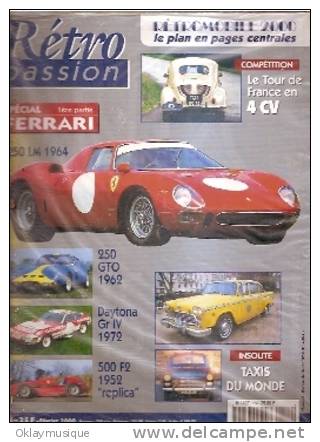 Rétro Passion N°114 (spécial Ferrari 1er Partie) - Literatuur & DVD