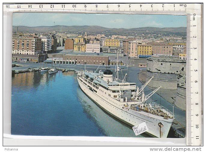 PO3011B# ROMA - CIVITAVECCHIA - NAVE TRAGHETTO PER L A SARDEGNA "CALABRIA"  VG - Civitavecchia