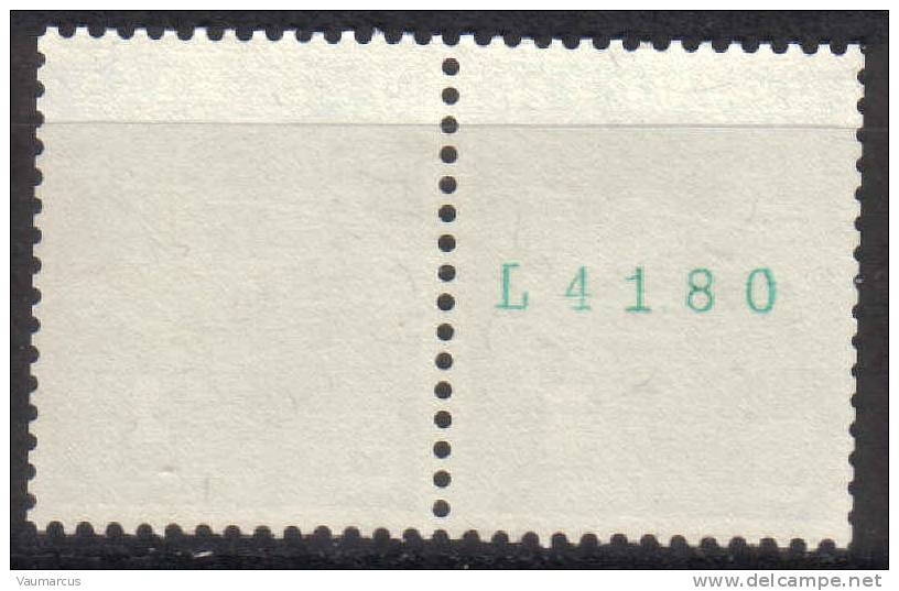 Zu 356RL.01 ** / MNH L4180 Paire Zu Spécial 5,25 à 20 % Voir Scans Recto/verso - Coil Stamps