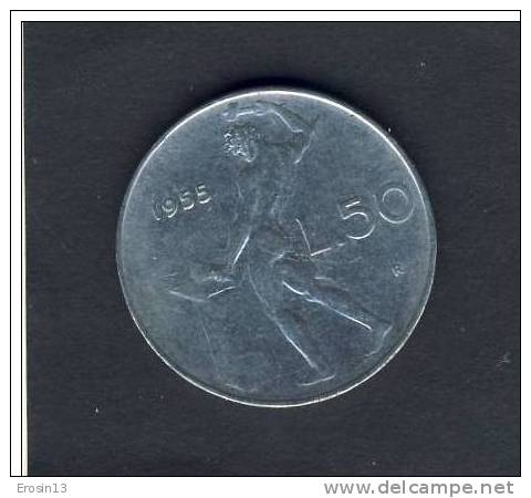 MONNAIE - ITALIE - 50 LIRES 1955 - 50 Liras