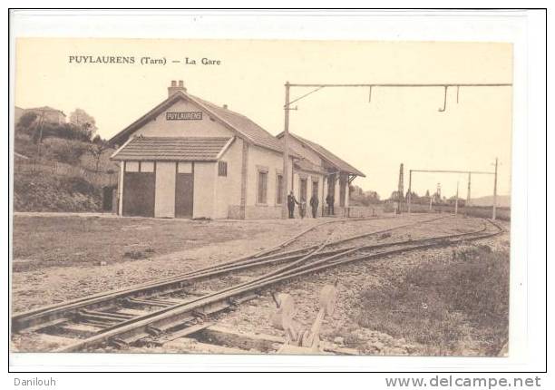 81 // PUYLAURENS La Gare . Edit ; Photo . Combier . - Puylaurens