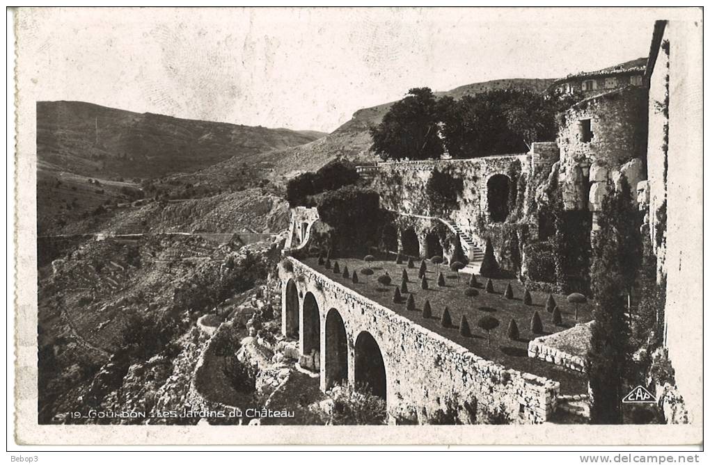 46 Gourdon - Jardins Du Château - Gourdon