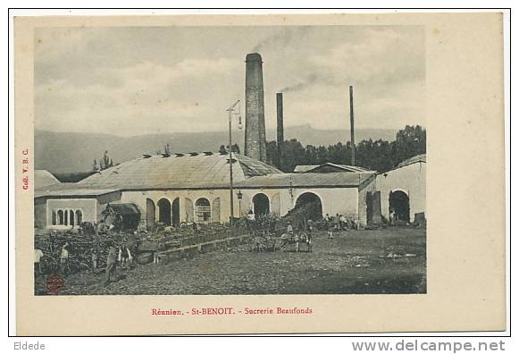 St Benoit Sucrerie Beaufonds Coll VBC Sugar Mill - Saint Benoît