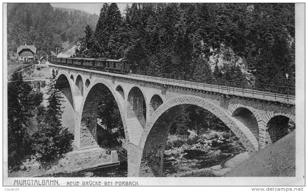 57 FORBACH - Murgtalbahn - Neue Brucke - Forbach