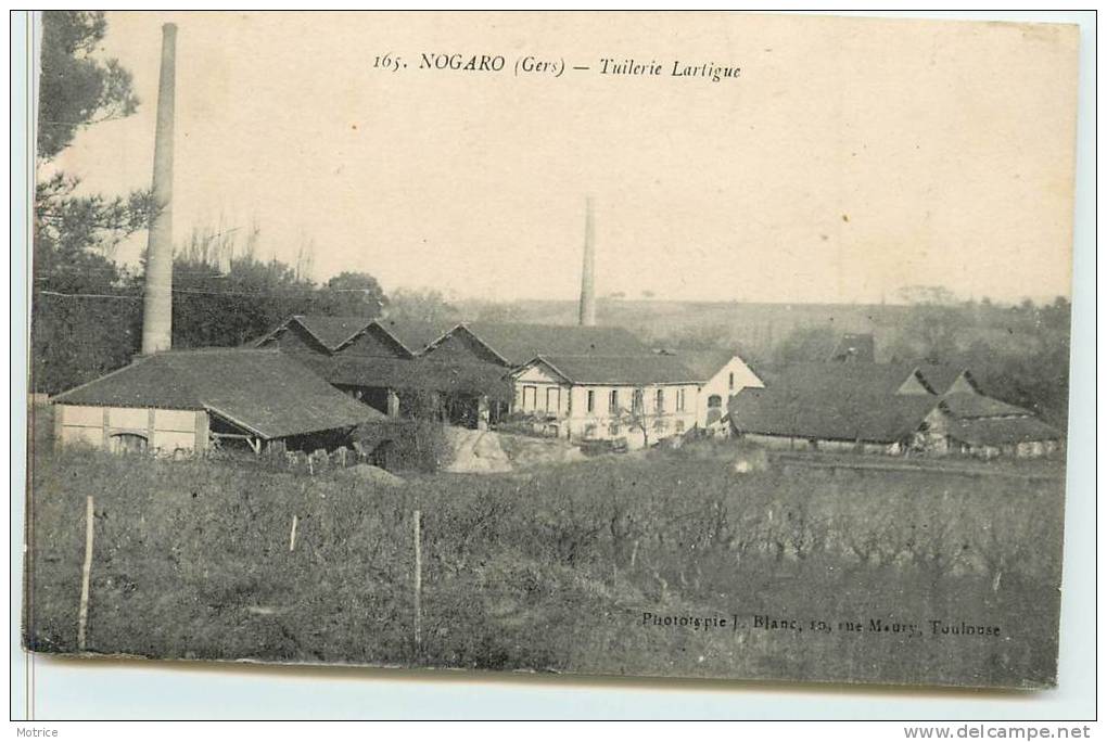 NOGARO  -  Tuilerie Lartigue. - Nogaro