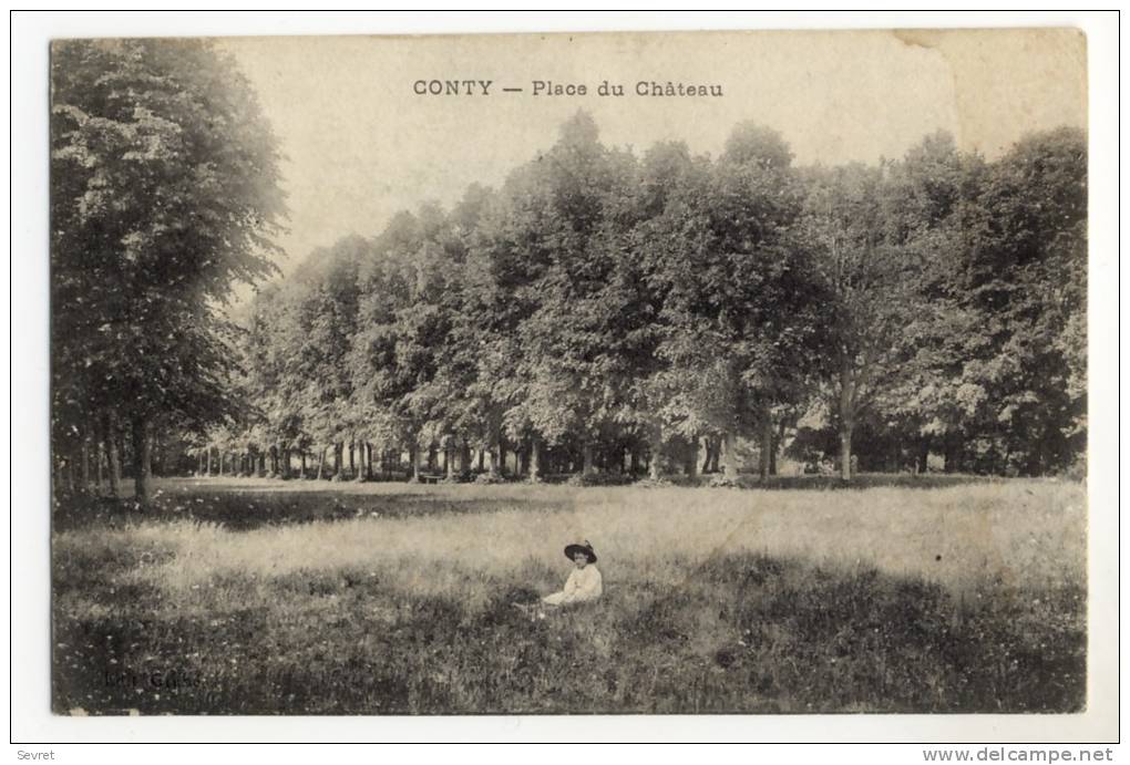 CONTY  - Place Du Château. - Conty