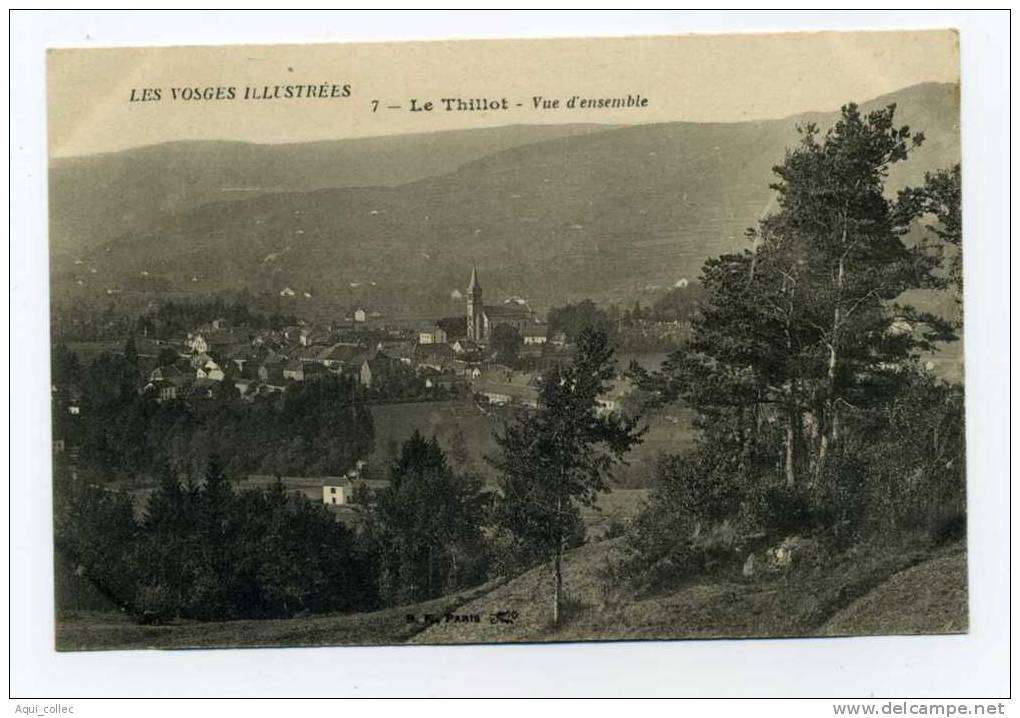 LE THILLOT  88 VOSGES VUE GENERALE - Le Thillot