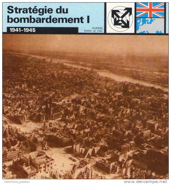 Image , Militaria , Le Résultat Obtenu Par Un Tapis De Bombes , Magdeburg En 1945 , Aviation - Vliegtuigen