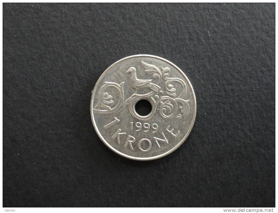 1999 - 1 Krone - Norvège - Norway - Norway