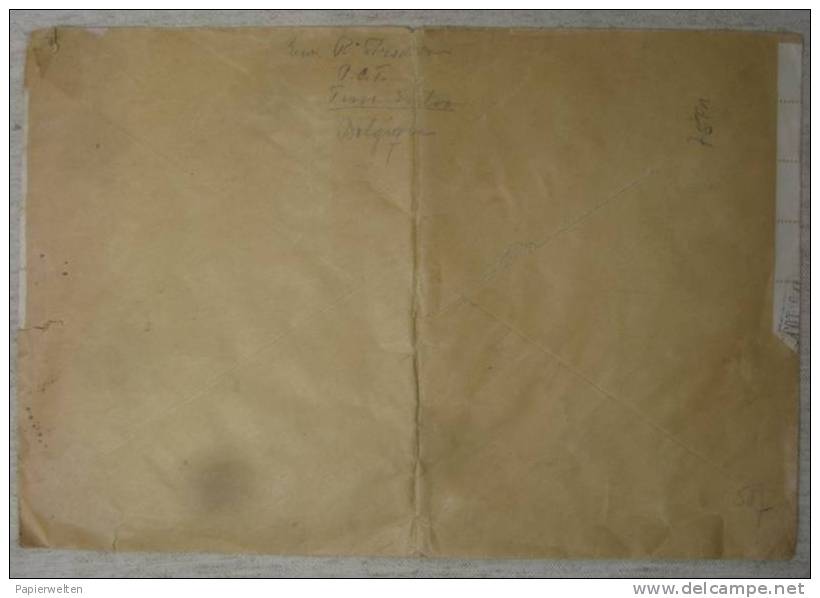Rare: Belgien 1929 Brief Tessenderloo Nach Schweden / Suede Mit Massenfrankatur (75 X 1Ct + 1 X 1Fr) - Covers & Documents