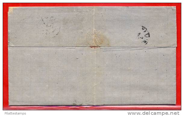 ESPAGNE LETTRE DE 1872 DE MADRID POUR VALENCE - Covers & Documents