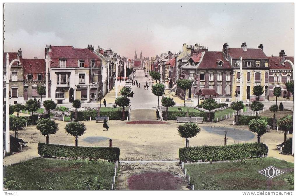 ¤¤  -  64  -  COUDEKERQUE-BRANCHE  -  Place De République Et Boulevard Jean-Jaurès  -  ¤¤ - Coudekerque Branche