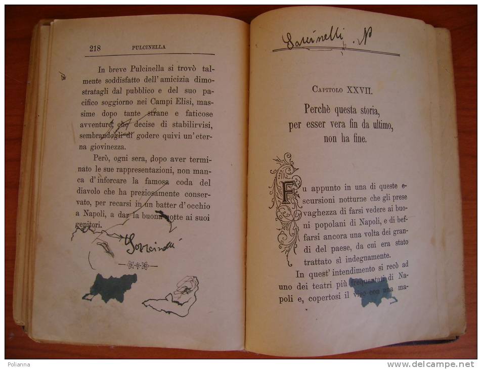 PBD/19 Feuillet VITA E AVV. PULCINELLA Salani 1910 Ill.Bongini - Anciens