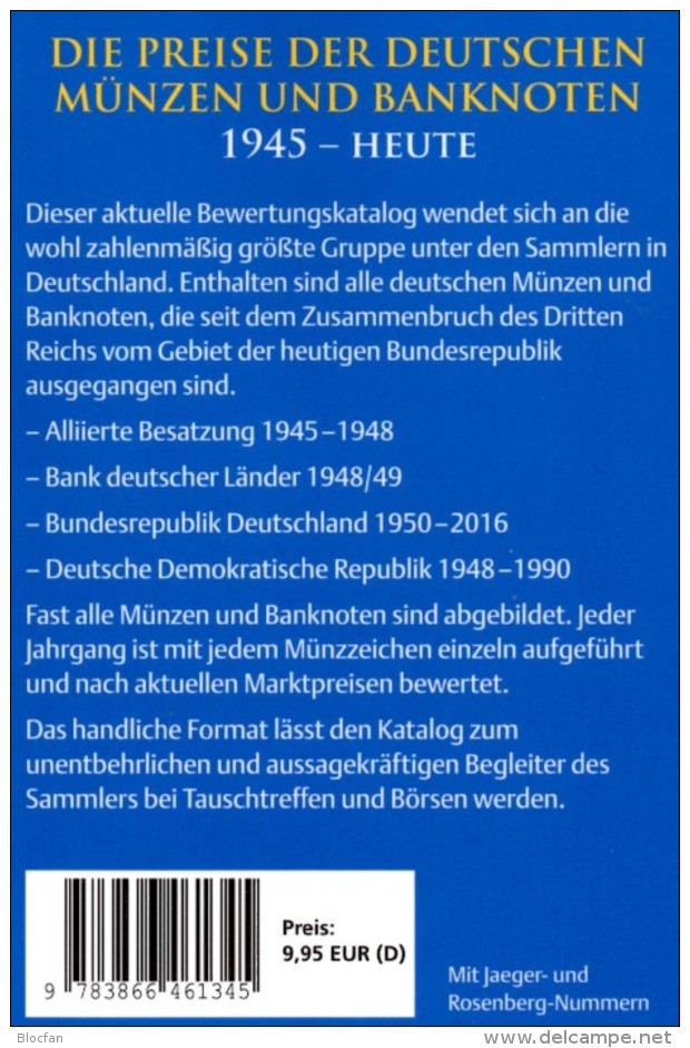 Ab 1945 Deutschland 2016 Neu 10€ Noten Münzen D AM- BI- Franz.-Zone SBZ DDR Berlin BUND EURO Coins Catalogue BRD Germany - Museos & Exposiciones