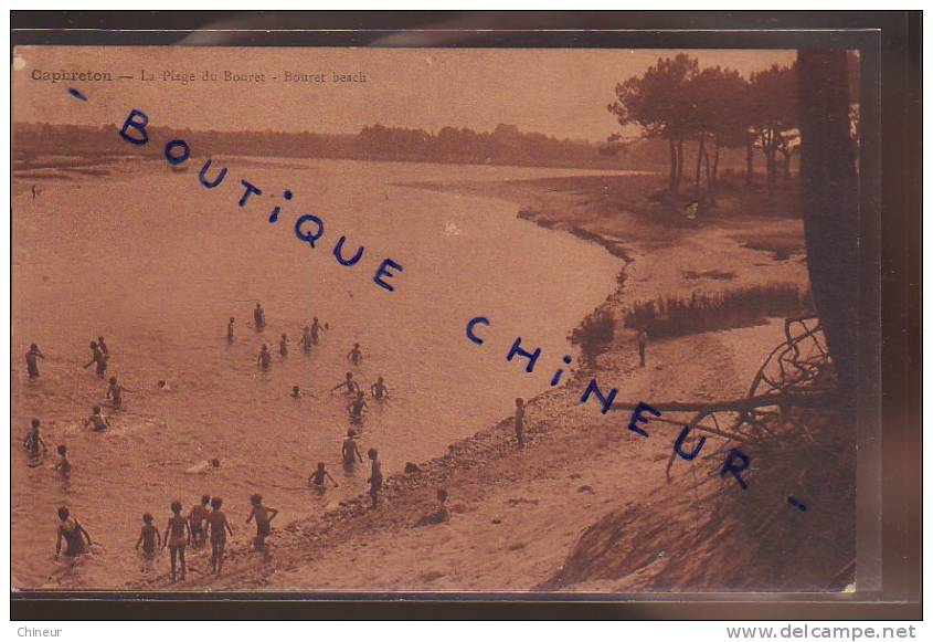 CAPBRETON  LA PLAGE DU BOURET - Capbreton