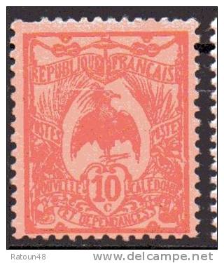 N° 92 -neuf ** - Nouvelle Calédonie - Unused Stamps