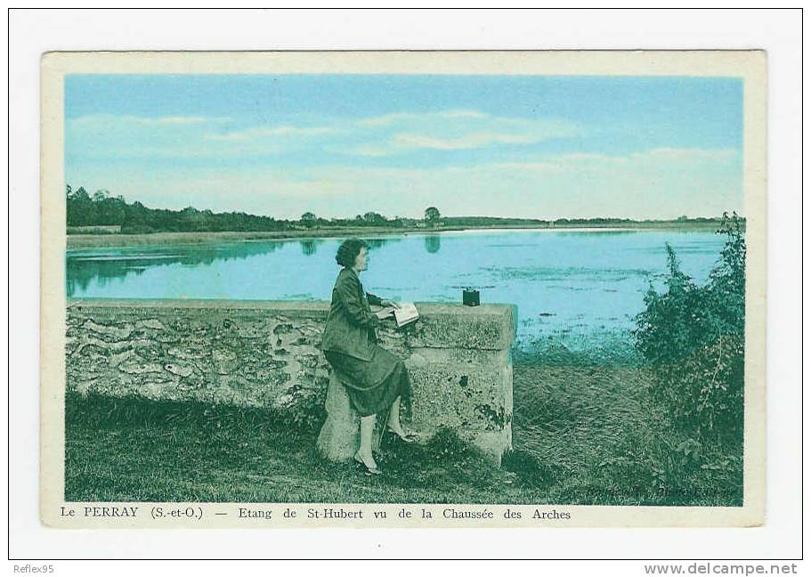 LE PERRAY - Etang De Saint Hubert Vu De La Chaussée Des Arches - Le Perray En Yvelines