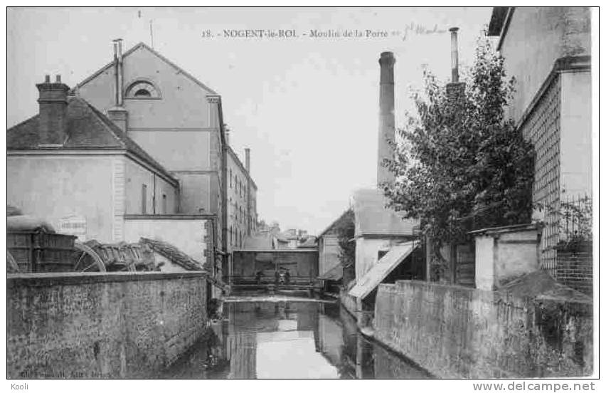 28Z04-NLR-47- NOGENT-LE-ROI - Moulin De La Porte - Nogent Le Roi