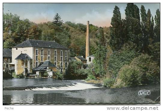 N°17878 -cpsm Le Blanc -l'écluse Et Le Moulin- - Watermolens