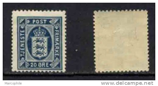 DANEMARK - SERVICE / 1915-1924 TIMBRE DE SERVICE # 19 * / COTE 20.00 EUROS (ref T1217) - Officials