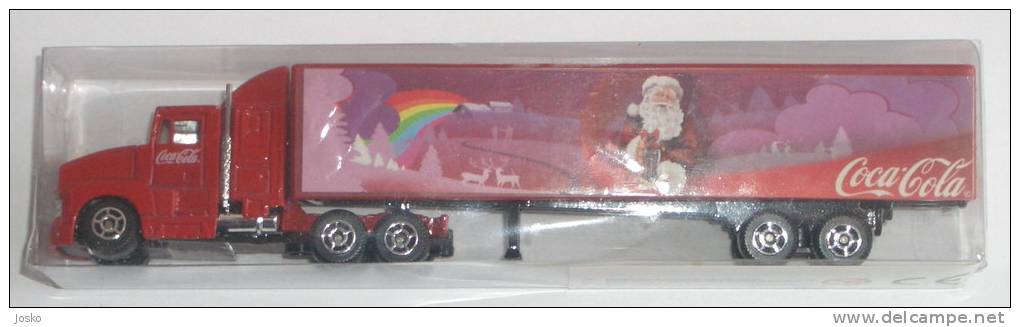 COCA-COLA  ( Croatia - Big Beautiful Toy , Mint , Never Used ) New Year Truck - Camion - Toys