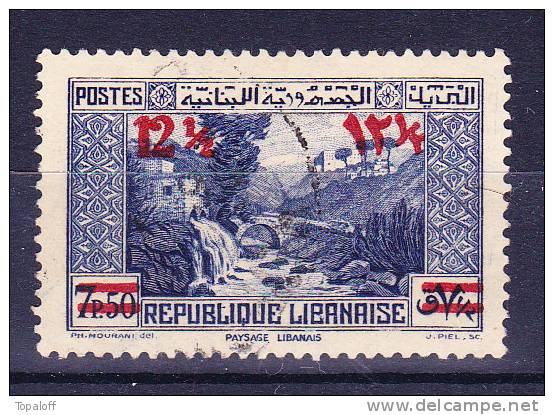 Grand Liban N°163 Oblitéré - Gebraucht