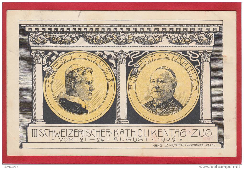 ZUG SCHWEIZERISCHER KATHOLIKENTAG 1909 - Risch-Rotkreuz