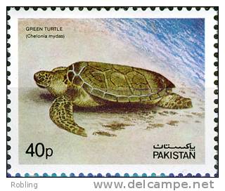 Pakistan 1981, Turtle, Michel 548, MNH 16904 - Schildpadden