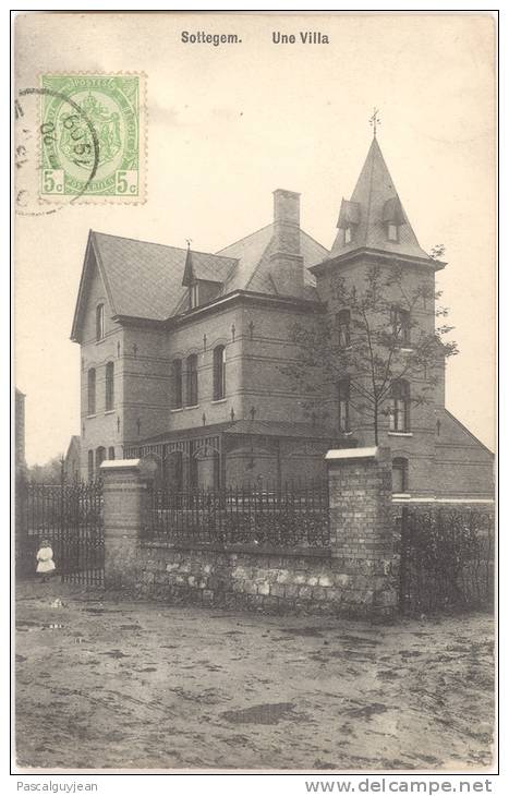 CPA SOTTEGEM - ZOTTEGEM - UNE VILLA - Zottegem