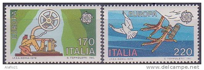 EUROPA  - ITALIE 1979 - Yvert N° 1389/1390 - NEUFS SANS CHARNIERE - 1979