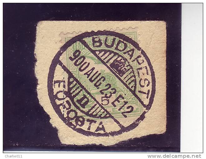 EAGLE-5 F-TURUL-POSTMARK- BUDAPEST-1900-FOPOSTA-HUNGARY - Used Stamps