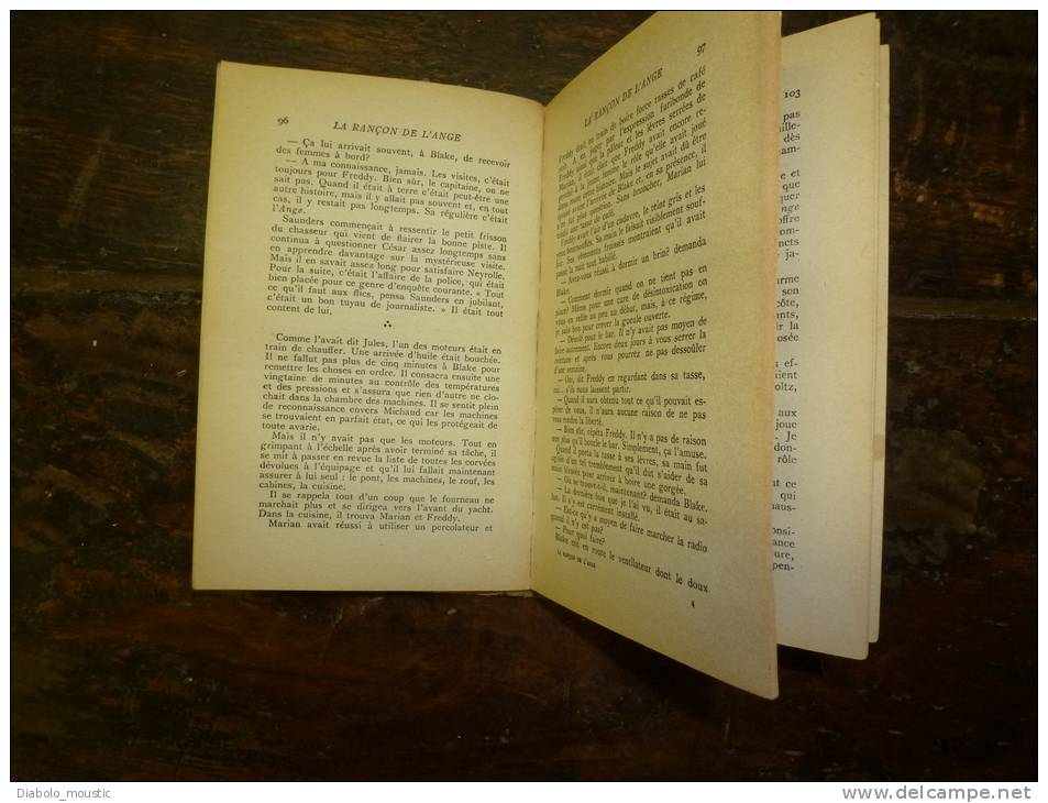 1957  Série Noire    LA RANCON DE L' ANGE           Par David Dodge - Série Noire