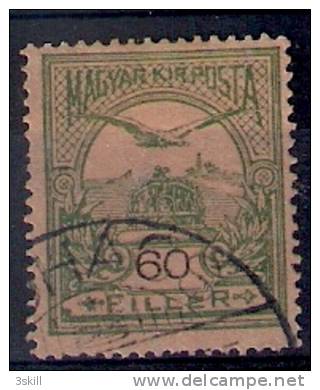 Hongrie Magyar Ungern Hungary 1913, YT 102 (I) O - Used Stamps