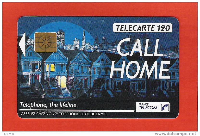 TELECARTE  1990   CALL HOME   120 Unités - 1990