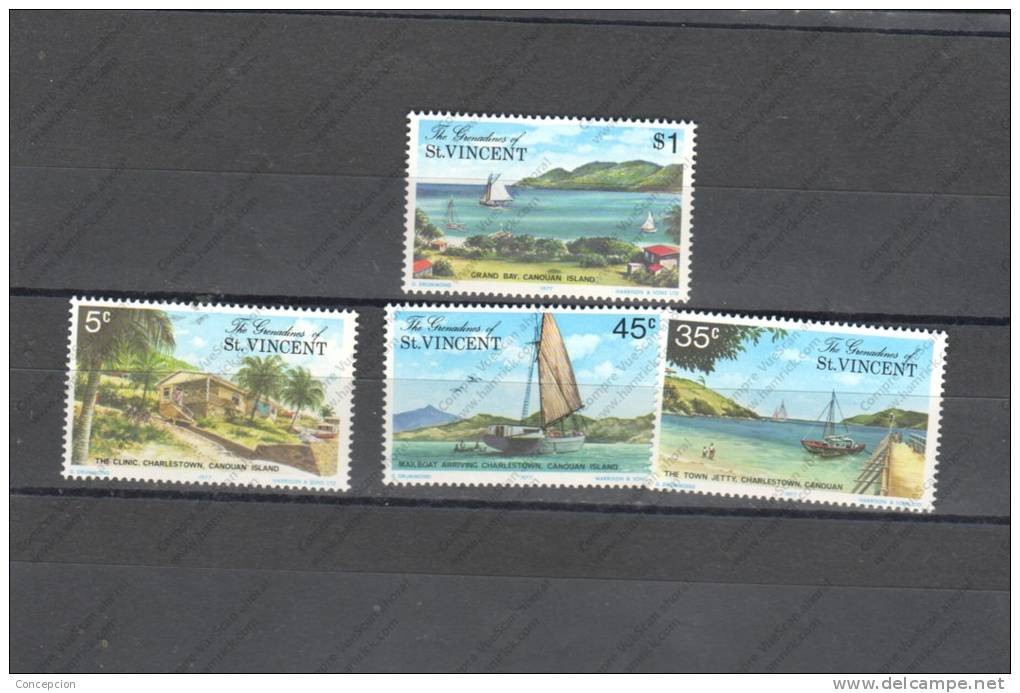 SELLOS DE SAN VICENTE Y GRANADINA  N IVER  118/21 NUEVO - St.Vincent Und Die Grenadinen