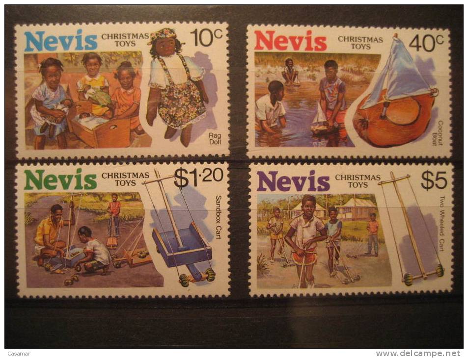 NEVIS Doll Dolls Toy Toys Jouet Juguete Coconut Boat Cart Jeunesse Child Enfants Christmas Stamps Set - Bambole