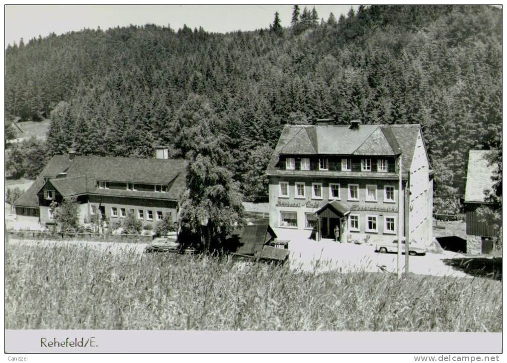 AK Rehefeld/Erzgebirge, Gel 1972 - Rehefeld