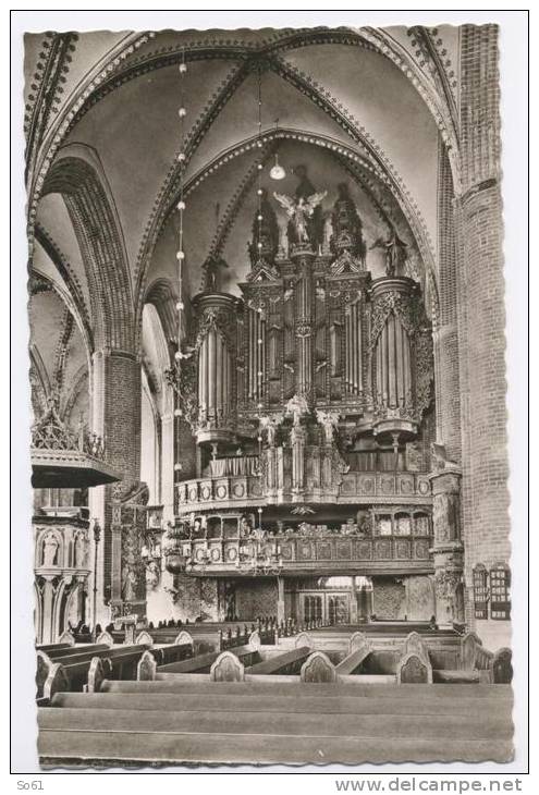 1169.  Luneburg - St. Johannis Kirche, Orgel - 1961 - Small Format - Lüneburg