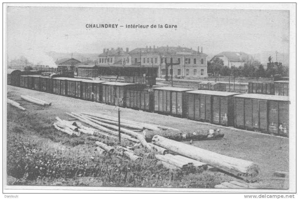 52 // CHALINDREY   Intérieur De La Gare - Chalindrey