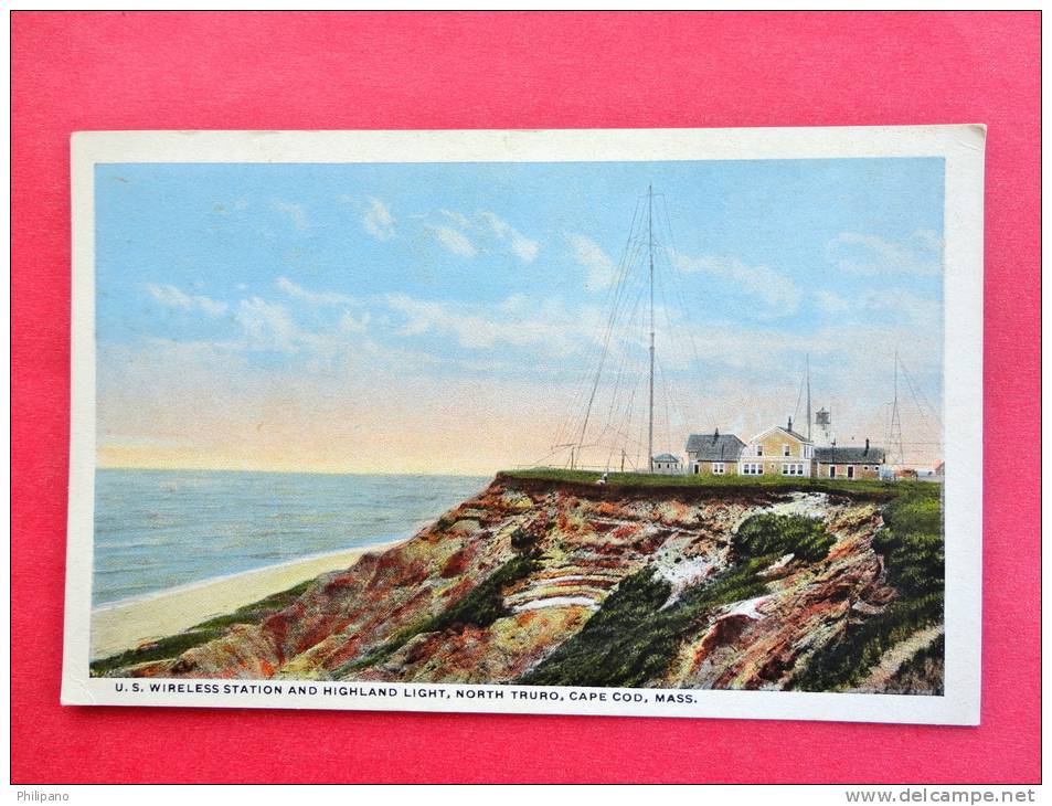 - Massachusetts > Cape Cod   US Wireless Station  North Truro Cape Cod Ma Vintage Wb  - Ref 491 - Cape Cod
