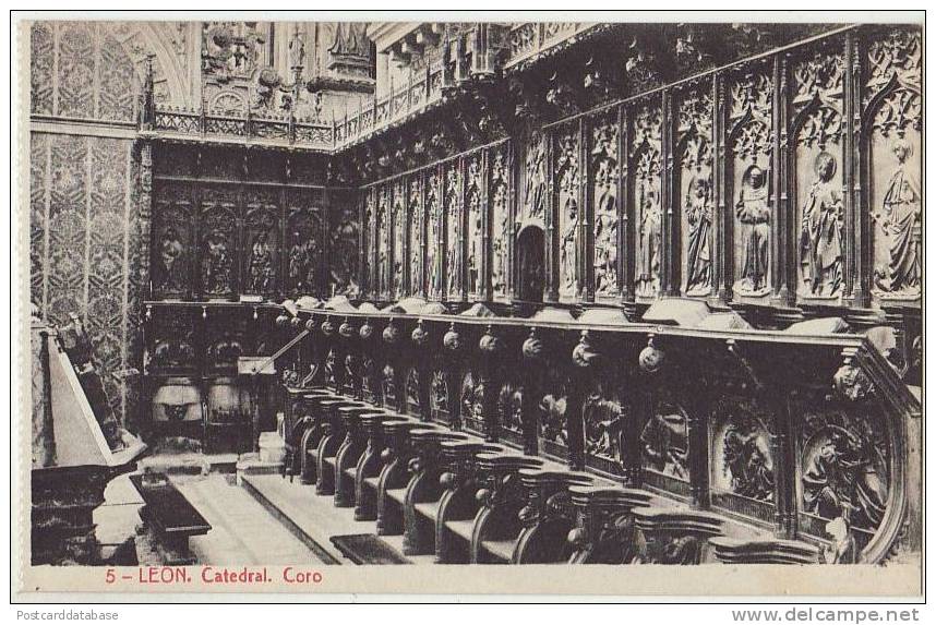 Leon - Catedral - Coro - León