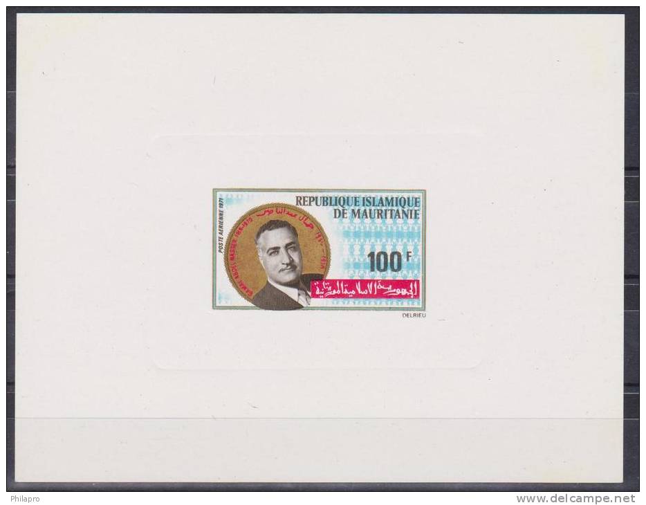 MAURITANIE  PROOF/EPREUVE  NASSER  YVERT N°PA111   Réf 813 - Martin Luther King