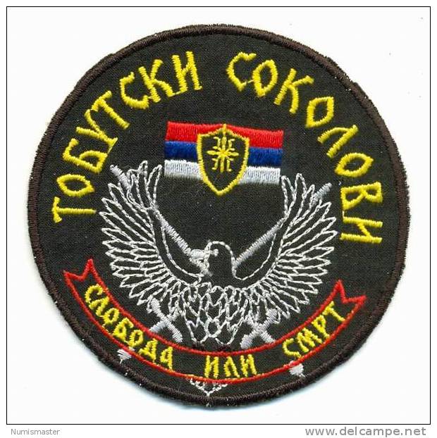 BOSNIA SERBS ARMY , TOBUTSKI SOKOLOVI , PATCH - Patches