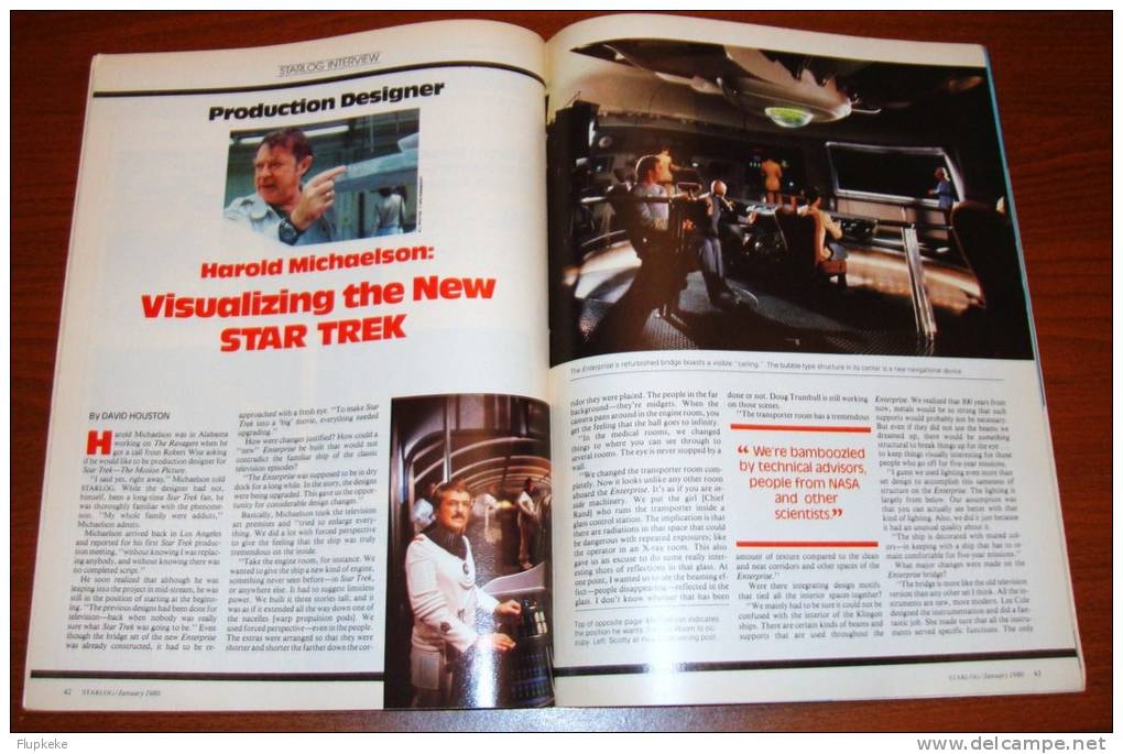 Starlog 30 January 1980 Star Trek Robert Wise - Amusement