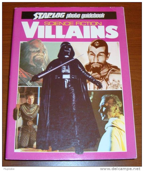 Starlog Photo Guidebook Science Fiction Vilains David Houston Starlog Press 1980 - Amusement