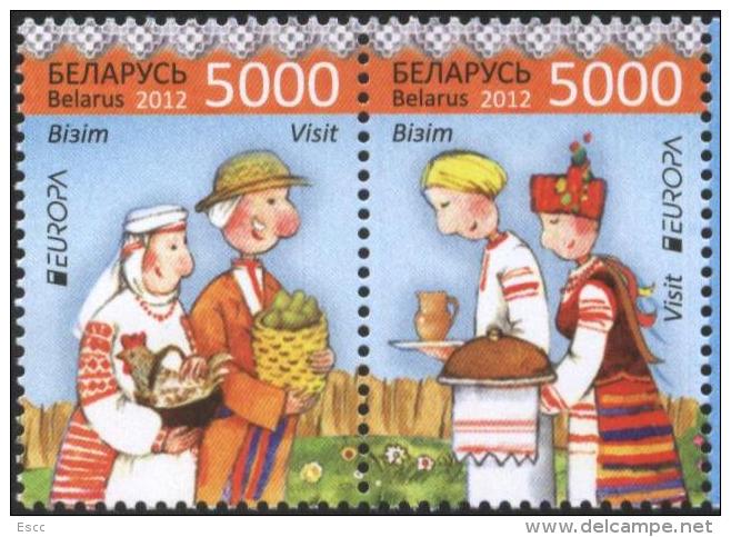 Mint Stamps  Europa CEPT 2012  From Belarus - 2012