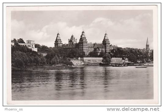 GERMANY - Aschaffenburg, Year 1954, Schloss, Castle - Aschaffenburg