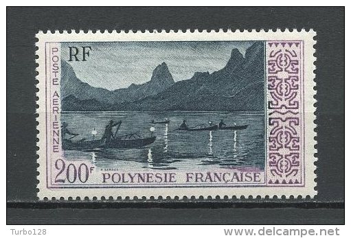 POLYNESIE 1958 PA N° 4 ** Neuf = MNH Superbe  Cote 43 € Pêche Fishing Moorea Bateaux Boats Ships - Ungebraucht