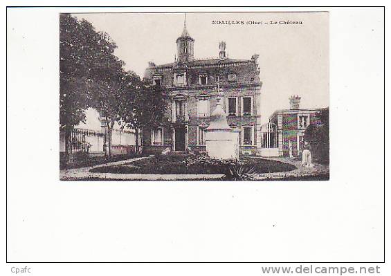 Carte 1915 NOAILLES / LE CHATEAU - Noailles